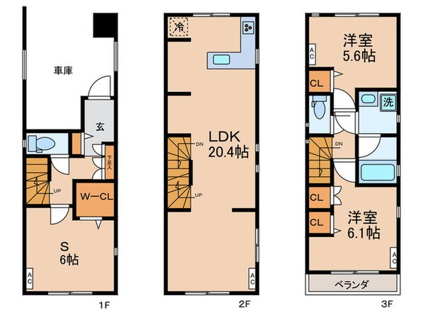 Kolet久が原#03の物件間取画像